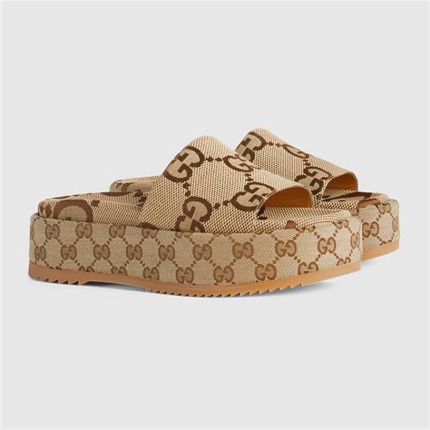 mule gucci plateforme|gucci mules copy.